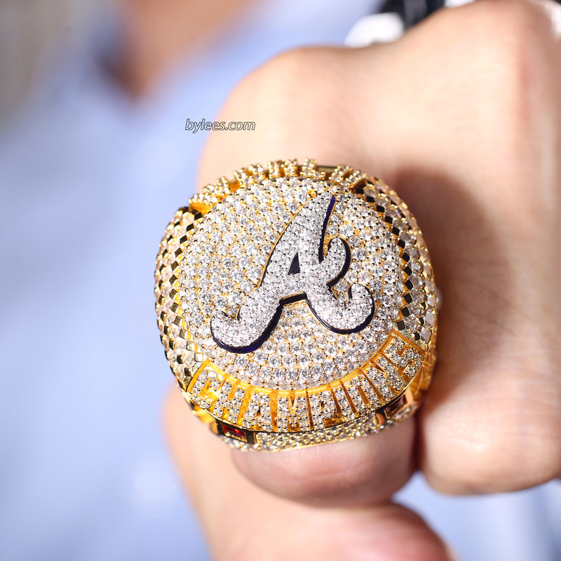 Atlanta Braves Ring Black & Rose Gold Tungsten Wedding Ring Sizes 5 - –  Exclusive Inspirations